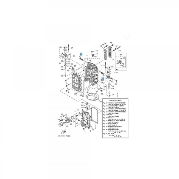 Thermostat für Yamaha-Motoren - N°12 - comptoirnautique.com