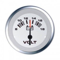Lido ø52 mm voltmetro 8-16 V