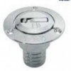 - fuel cap - retractable lever - chrome-plated brass - ø50mm - N°1 - comptoirnautique.com