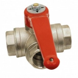 - FFF 3-Way T-Shaped Brass...
