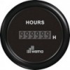 Blackline 52mm Digital Hour Meter " - " Black - N°1 - comptoirnautique.com