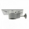 Support de siège alu pour colonne ø76 mm - 230x230 mm