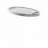 - -Tischplatte, oval, -, 450 x 760 mm