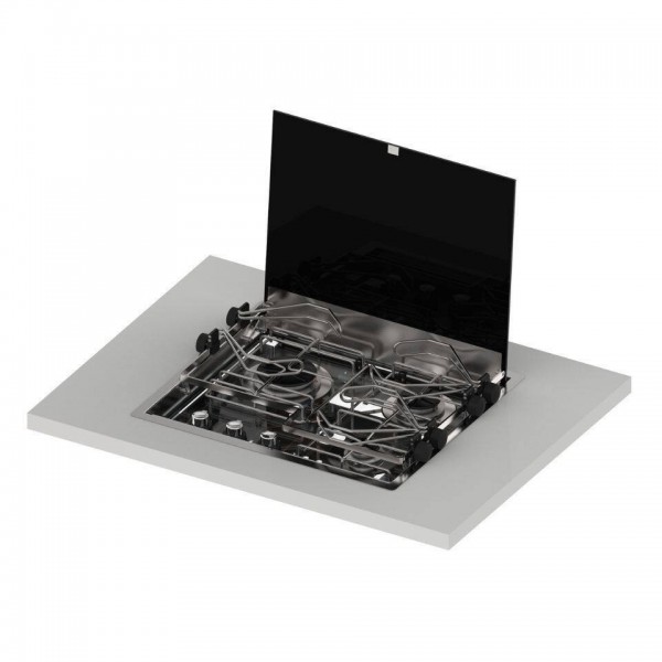 - Recessed Mounting Kit + Pot Holder - Masterglass Recessed Mounting Plate - N°3 - comptoirnautique.com