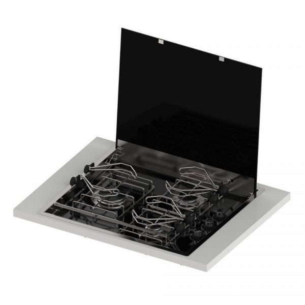 - Recessed Mounting Kit + Pot Holder - Masterglass Recessed Mounting Plate - N°4 - comptoirnautique.com