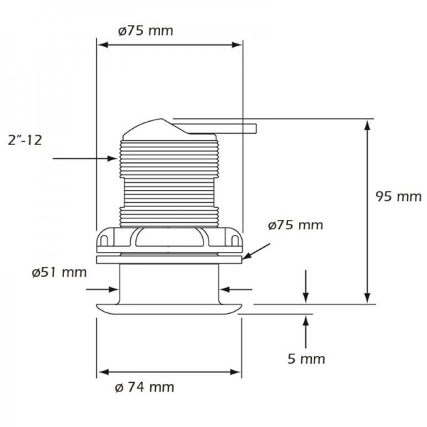 Sonde P319 Traversante - N°3 - comptoirnautique.com