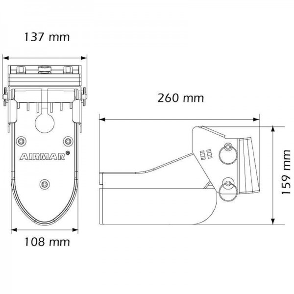 Sonde TM185 CHIRP Tableau Arrière - N°3 - comptoirnautique.com