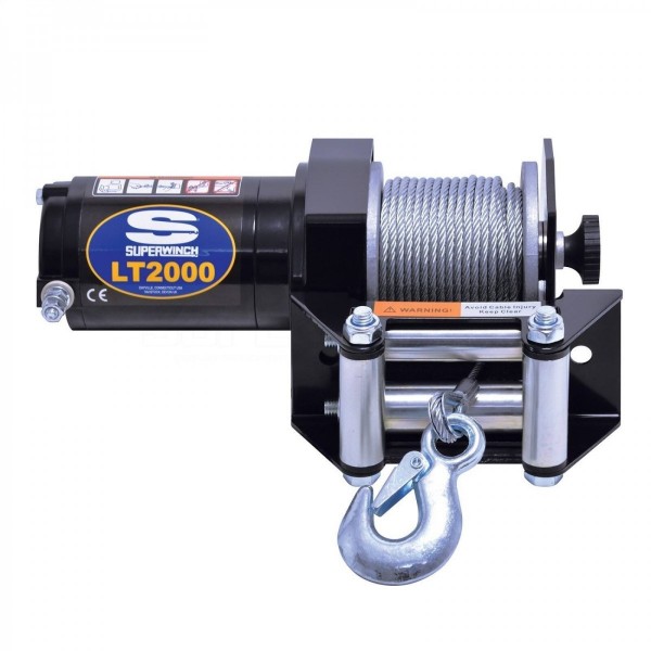 Treuil électrique LT2000 - 907kg - 12V - câble en acier - N°3 - comptoirnautique.com