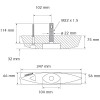 Sonde B45 Traversante - N°3 - comptoirnautique.com