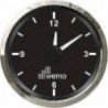 Silverline ø52mm horloge analogique - noir chromé