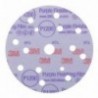 Caja de 50 discos abrasivos de acabado morados « 3M™» Hookit™ 260L, 150 mm, 15T, P1200
