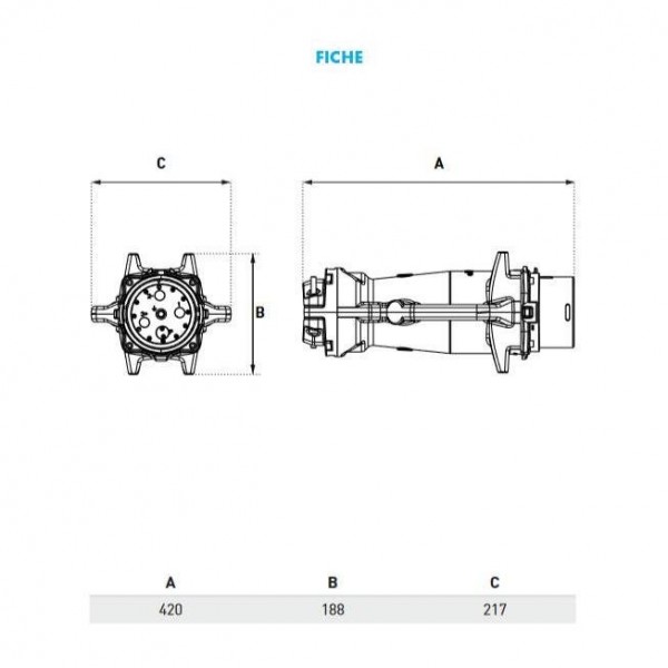 Presa industriale DS4 - N°3 - comptoirnautique.com
