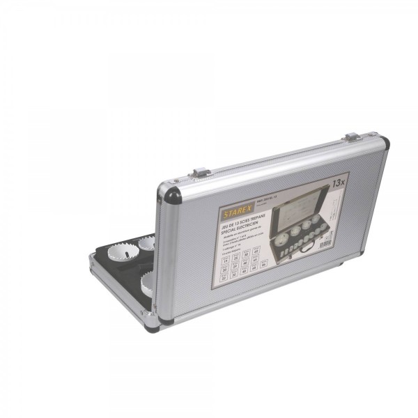 Case of 13 hole saws-, S2F hole saws-, 253EL13 - N°6 - comptoirnautique.com