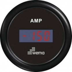 Digitales Amperemeter, ø 52 mm
