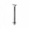 Gamma FS XII Table Column + Stainless Steel Flush Base, H 730 mm