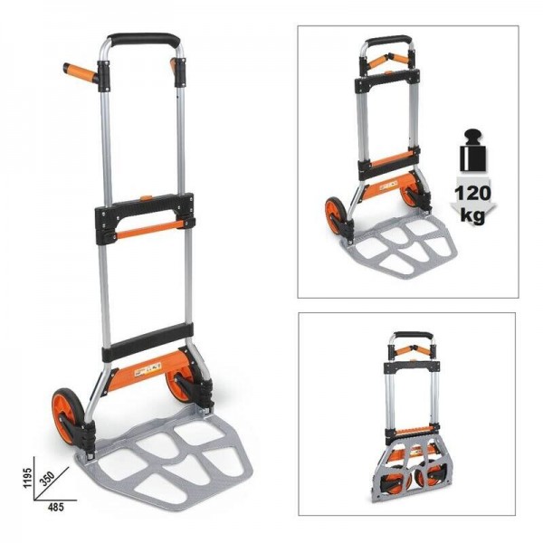 Carrito plegable COMBO de aluminio - N°4 - comptoirnautique.com