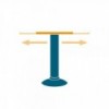 Soporte deslizante para tablero de mesa T-, sistema Movable - N°2 - comptoirnautique.com
