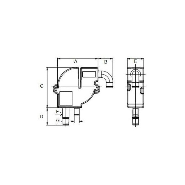 -, 75 mm Water/Gas Separator - N°4 - comptoirnautique.com
