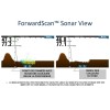 Sonde ForwardScan® vue 2D superposée sur carte - N°5 - comptoirnautique.com 