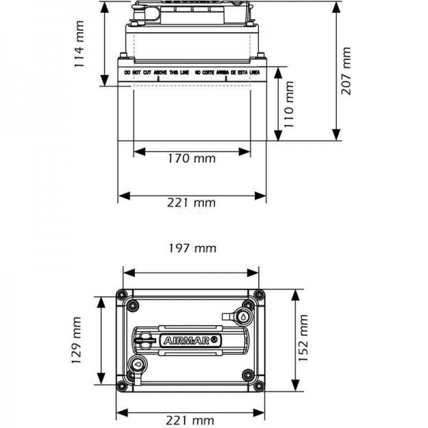 Sonde M260 2D Montage Interne 1kW - N°3 - comptoirnautique.com