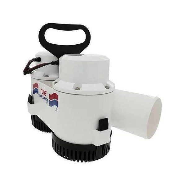 Bomba de achique portátil « - » de gran caudal, modelo 7700D - N°2 - comptoirnautique.com