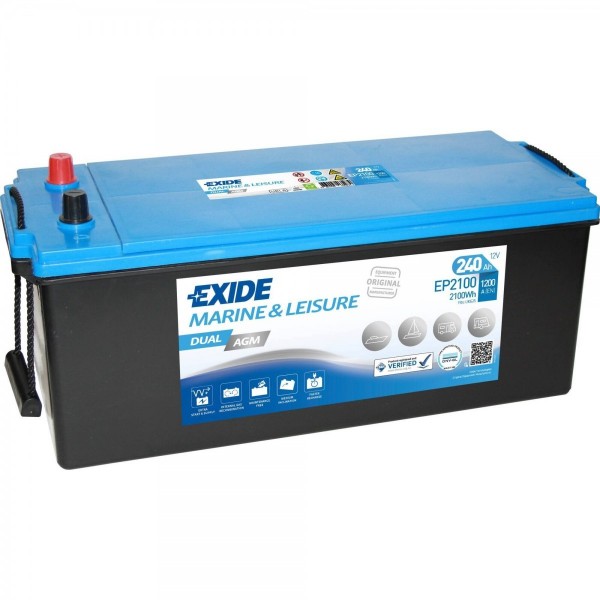EXIDE Dual Batteries - N°8 - comptoirnautique.com