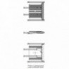 Soporte de mesa T-, System Slide-, Flod «Custom», Outremer