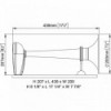 PW2-Signalgeber-BN - ø200 mm mit Kompressor - schwarz - N°2 - comptoirnautique.com