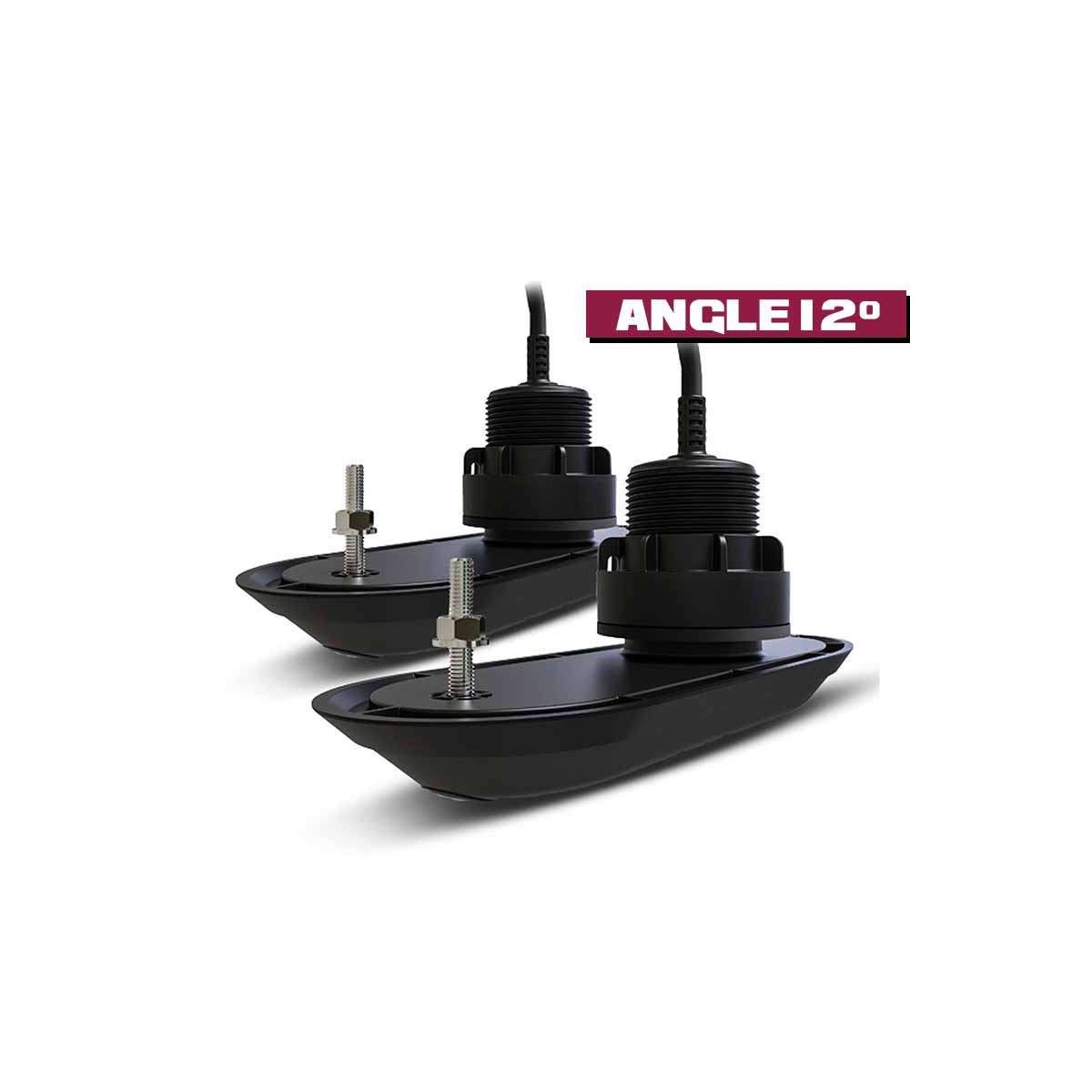 Ensemble transducteur passe-coque RV-312 12°