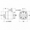 Cilindro hidráulico fora de-e de bordo - N°20 - comptoirnautique.com