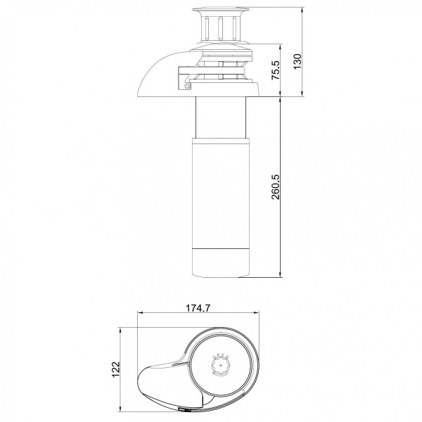 Guindeau vertical Smart V - N°3 - comptoirnautique.com
