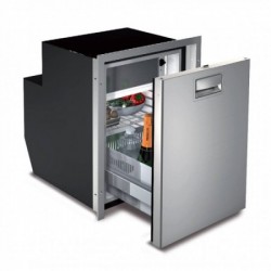 Edelstahl-Kühlschrank, 51 l