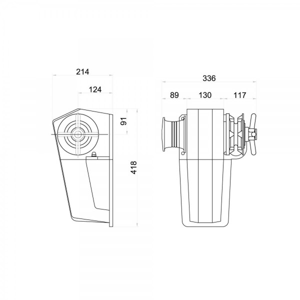 Devon Horizontal Windlass - N°2 - comptoirnautique.com