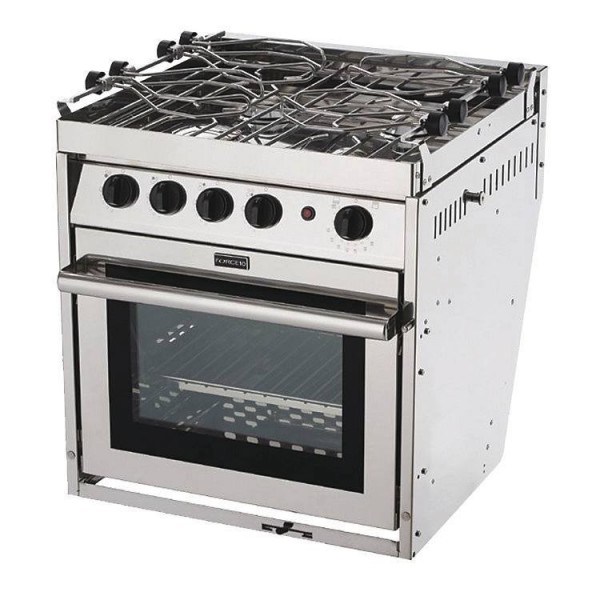 Force 10 4-Burner Gas Oven with Cardan Mounted Grill -, North American Standard - N°3 - comptoirnautique.com