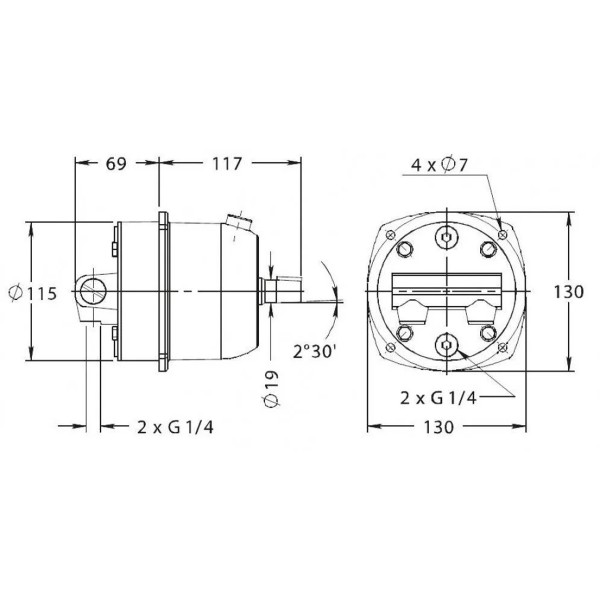 35 HB-CAR hydraulic pump - N°6 - comptoirnautique.com