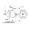 170 CT EMB 8° Sailboat Hydraulic Pump - N°3 - comptoirnautique.com
