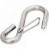 Ganci a S in acciaio inossidabile