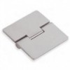 Chrome-plated brass threaded rod hinge - N°1 - comptoirnautique.com