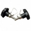 Par de ruedas de liberación rápida de acero inoxidable - N°1 - comptoirnautique.com