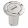 Chrome-plated brass knobs, cap with lever