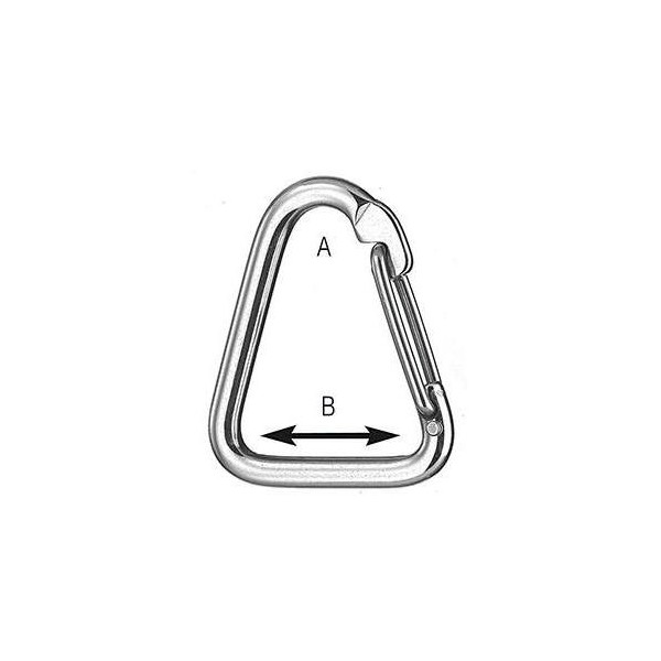 Carabiners for webbing - N°8 - comptoirnautique.com