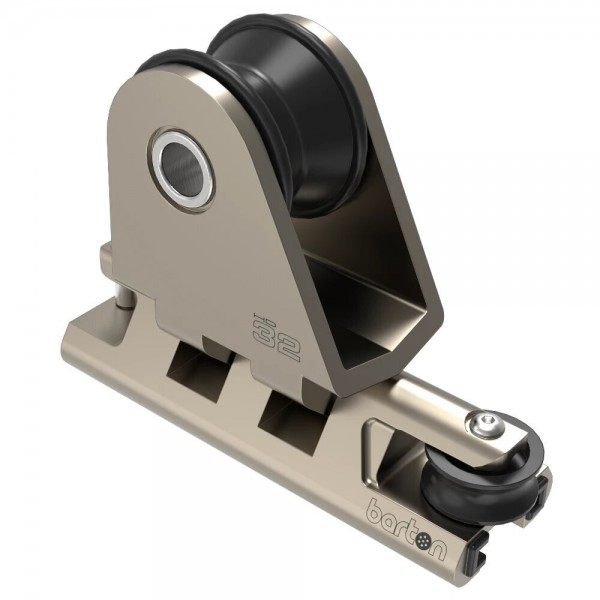 Chariots réglable 2.1 avec réa intégré pour rails en T 25 et 32 mm - N°4 - comptoirnautique.com