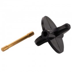 Roue à aube avec axe pour capteur Loch Speedo
