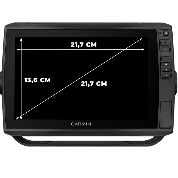 EchoMap Ultra 2 102sv dimensions écran - N°3 - comptoirnautique.com