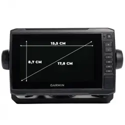 EchoMAP UHD2 72sv dimensions écran
