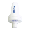25-cm streamlined VHF antenna with 5 meters of cable and a stainless steel ferrule - N°1 - comptoirnautique.com