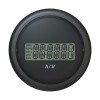Kombinierter LCD-Uhren- und Voltmeter 12/48V - N°1 - comptoirnautique.com
