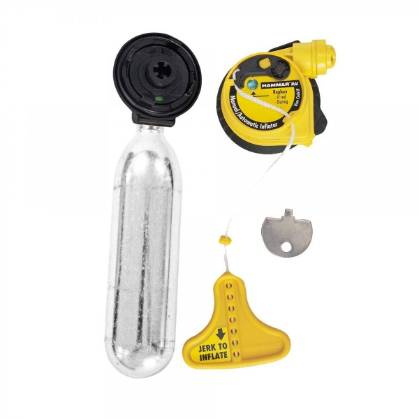 KIT DE RECARGA HAMMAR PARA CHALECO INFLABLE - N°6 - comptoirnautique.com