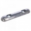 7 kg bolt-on zinc anode (Fairline type) 455x94x40 - bulk - N°1 - comptoirnautique.com