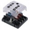Blocco portafusibili ATC x6 con coperchio